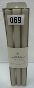 Brand New Hearth and Hand with Magnolia - unscented candle set - 6 total