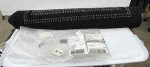 Brand New Kohls RugRunner 36 x 60 black gray color