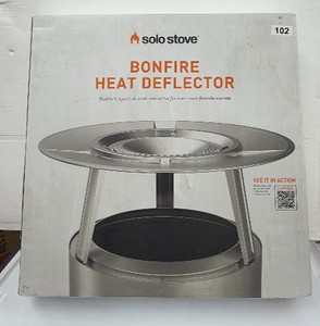 Brand New inbox, Solo Stove, bonfire heat deflector
