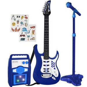 Best Choice Products Kids Electric Guitar Toy w 6 Demo Songs, Microphone---- missing amplifier