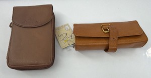 A lot of 2 womens leather style purses handbag clutches