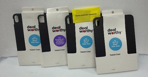 Lot of 4 Deal Worthy brand new tablet cases , iPad cases