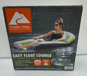 New inbox - Ozark Trail, outdoor equipment, easy float lounge