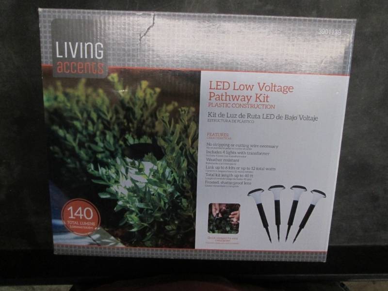 LED low voltage pathway light kit...