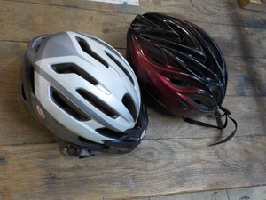 2 Bike Helmets...