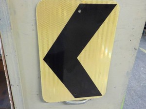 Metal 18 x 12 Reflective Sign...