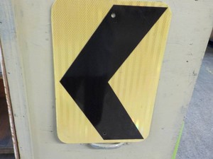 Metal 18 x 12 Reflective Sign...