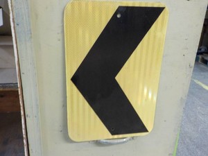 Metal 18 x 12 Reflective Sign...