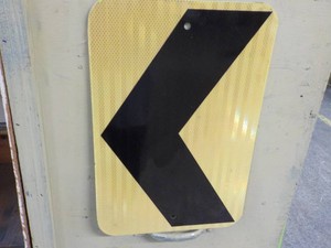 Metal 18 x 12 Reflective Sign...