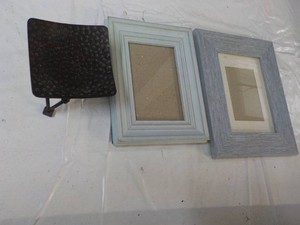 Picture Frames and Candle Holder...