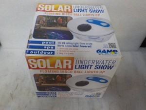 Solar Underwater Light Show...