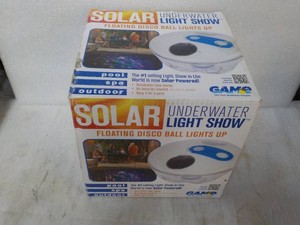 Solar Underwater Light Show...