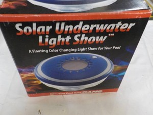 Solar Underwater Light Show...