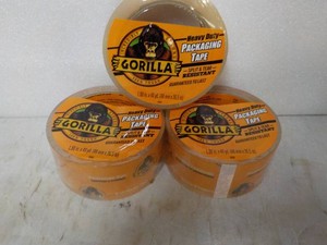 3 rolls Gorilla 1.88 x 40 yards Cl...