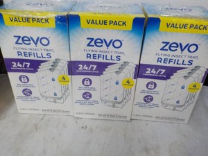 3 Zevo Flying Insect Trap Refills...