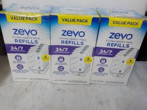 3 Zevo Flying Insect Trap Refills...