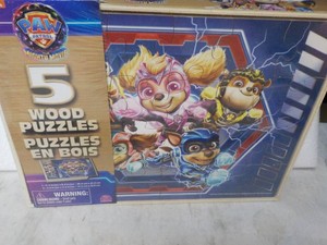 5 Wood Puzzles...