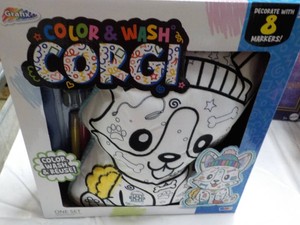 Color and Wash Corgi...