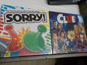 Sorry and clue...