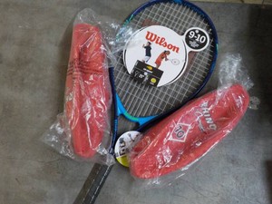 Tennis Racket and Balls...