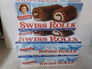 3 boxes Little Debbie Swiss Rolls ...