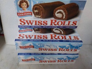 3 boxes Little Debbie Swiss Rolls ...