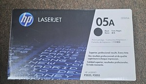 HP LaserJet printer cartridge 05A (new)