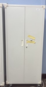 Cabinet on wheels with key