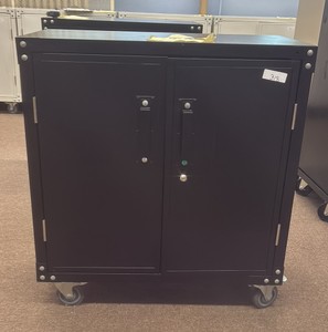 cabinet on wheels with key