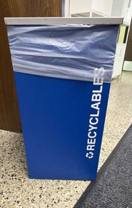 trash can metal