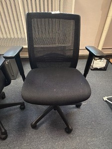 black chair