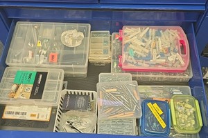 Lot of screws anchors nails