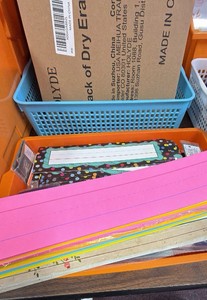 bulletin board decor entire tote mostly new
