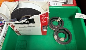 clear Velcro tape lot