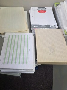 assortment of paper Goods