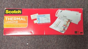 Scotch brand thermal laminator