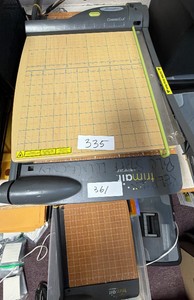classic cut paper cutter by swing line