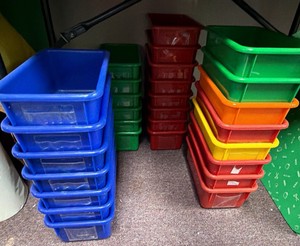 lot of desktop cubbies and organizers 29 in lot