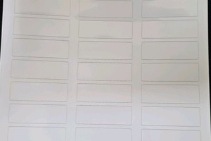 1x3 cutout magnet sheets