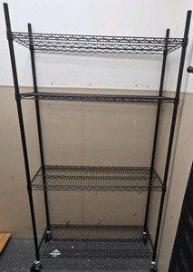 rolling bakers rack