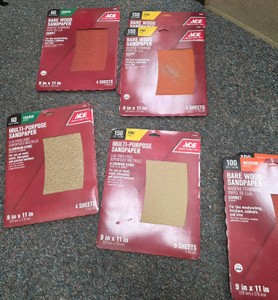 lot of Sand paper