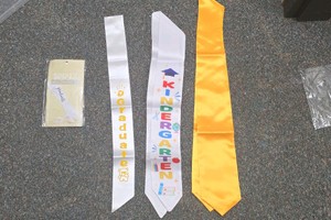 kindergarten graduate sashes