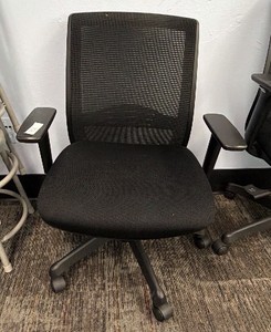 NBF adjustable height, office chair black