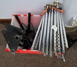 assorted tote of table legs