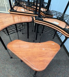 academia furniture, industries, collaborative desks, 12 in lot