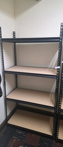 6 four tier shelving unit