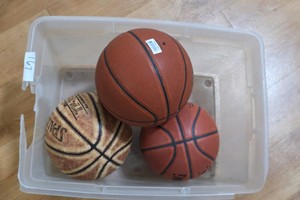 3 basketballs