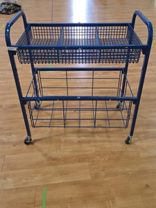 athletic equipment rack