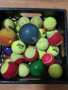 assorted balls