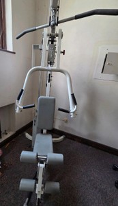 Hoist H210 home gym system featuring a 200lb weight stack